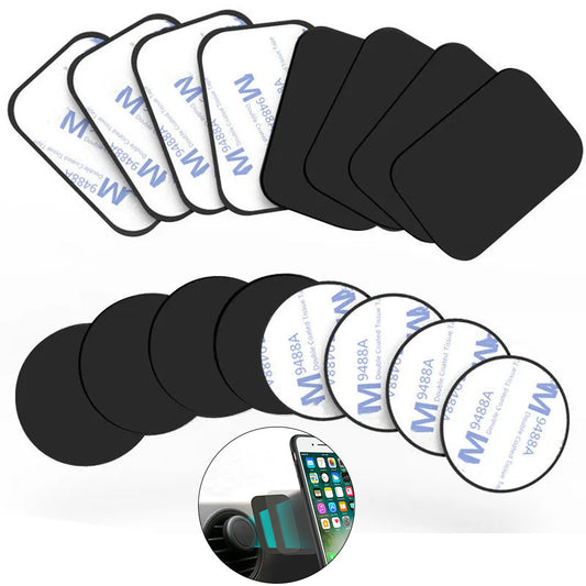 Metal Plate Disk Magnetic Car Phone Holder Sticker