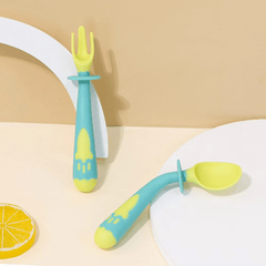 Safe Fork Spoon Set Babies Toddlers BPA Free