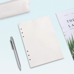 A5 Filler Paper 80 Sheets 6 Ring Loose Leaf Paper 6 Hole Punched 100 Gsm