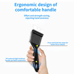 Portable 2-in-1 Grill Cleaner with Deep Cleaning Steel Brush
