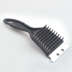 Portable 2-in-1 Grill Cleaner with Deep Cleaning Steel Brush