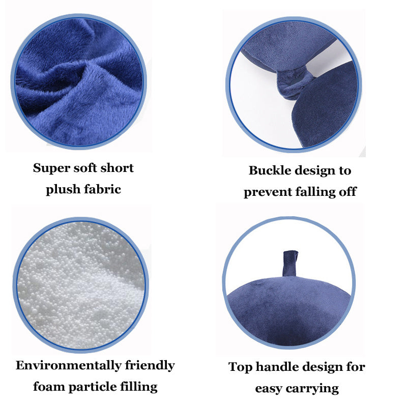 Memory Foam Neck Pillow Soft Travel Pillow Neck Cervical Airplane