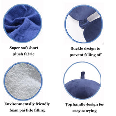 Memory Foam Neck Pillow Soft Travel Pillow Neck Cervical Airplane