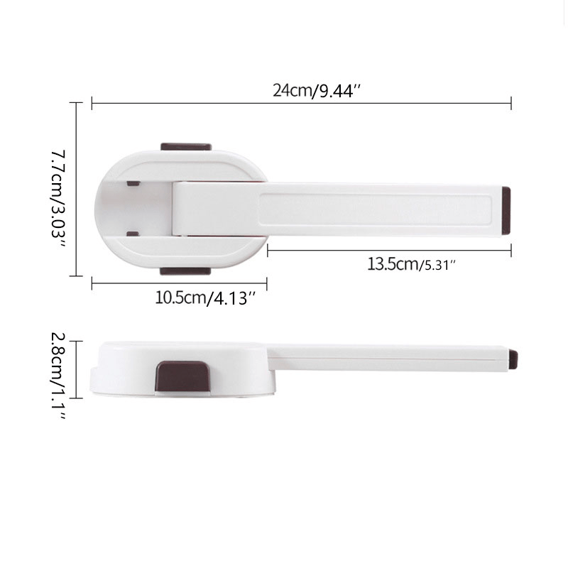 Child and Pet Safe Toilet Lock - Easy Installation