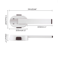 Child and Pet Safe Toilet Lock - Easy Installation