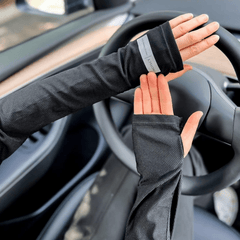 UV Protection Ice Cooling Arm Sleeves with Thumb Hole