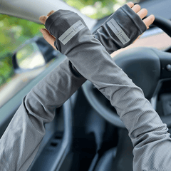 UV Protection Ice Cooling Arm Sleeves with Thumb Hole