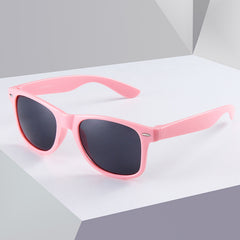 Retro Vintage Dark Sunglasses For Men Women UV400 Sunshade Glasses
