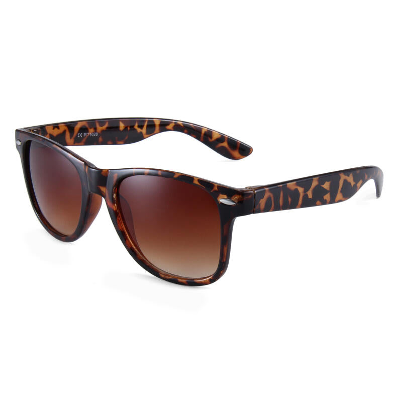 Retro Vintage Dark Sunglasses For Men Women UV400 Sunshade Glasses