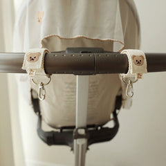 2pcs Baby Stroller Organizer Hook Adjustable Bag Hanging