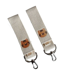 2pcs Baby Stroller Organizer Hook Adjustable Bag Hanging