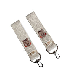 2pcs Baby Stroller Organizer Hook Adjustable Bag Hanging