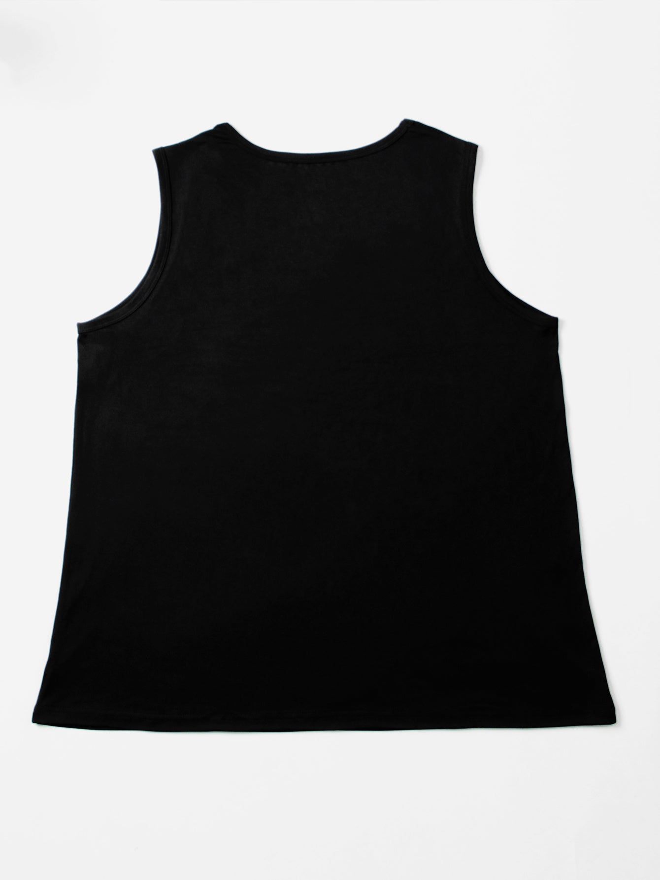  Halloween Tank Top Women's Plus Funny Skull & Slogan Print Round Neck