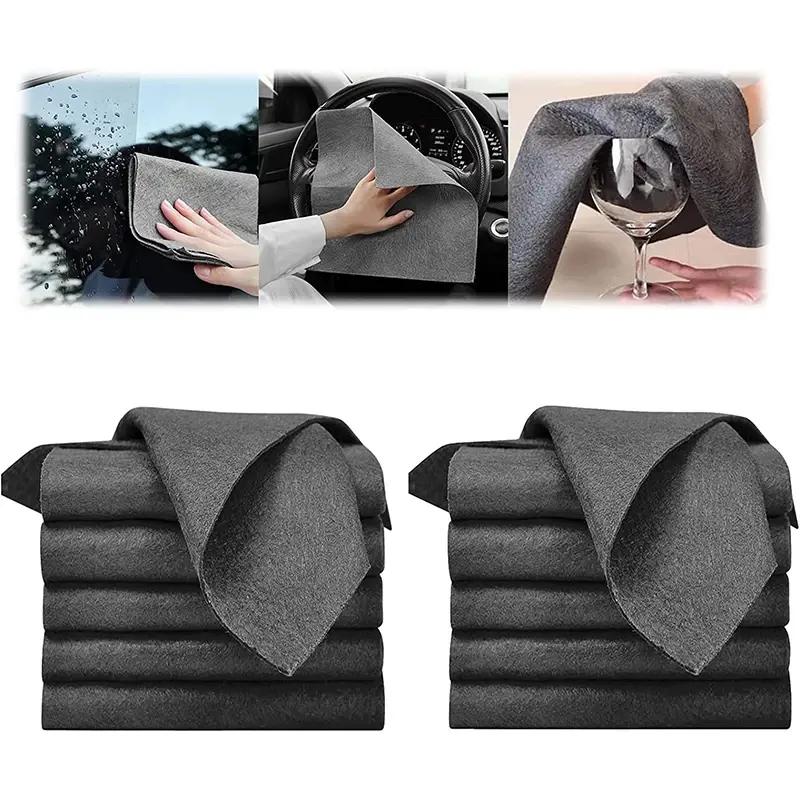 4pcs Square Microfiber Dish Cloth - No Watermarks