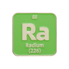Metal Candy Badge Colorful Chemical Element Brooch for Men