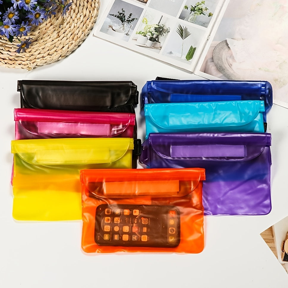 Waterproof Phone Pouch Waist Bag for Swimming Diving Skiing