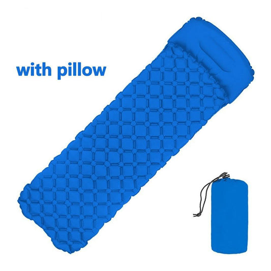 Waterproof Inflatable Sleeping Pad for Hiking Travel - Comfortable & Convenient