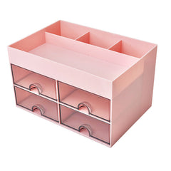 4 Drawers Desktop Makeup Organizer Acrylic