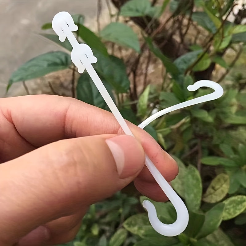 10pcs Plastic Fruit Support Hooks for Tomatoes Vegetables in Pots