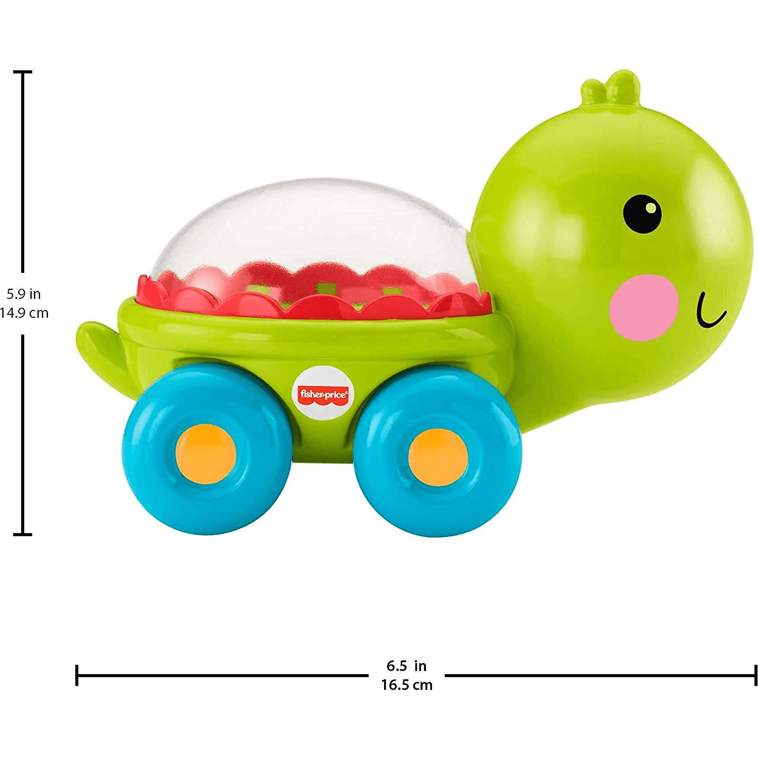 Pop Turtle Crawling Toy with Ball Popping Sounds