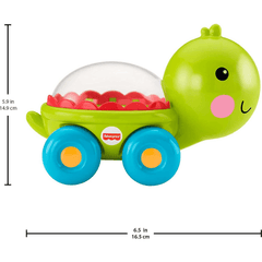 Pop Turtle Crawling Toy with Ball Popping Sounds
