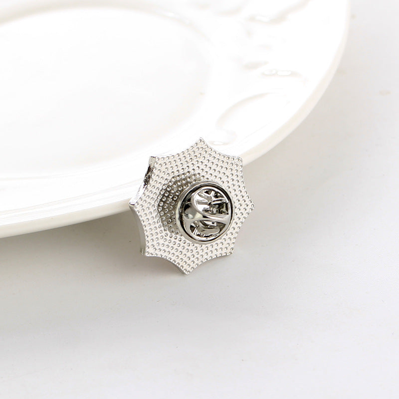 Umbrella Brooch Pin for Men