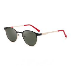 Retro Round Metal Sunglasses Anti Glare UV400 Sun Shades
