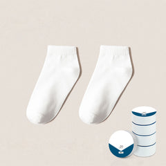 5 Pairs Thin Cotton Compression Socks for Men & Women