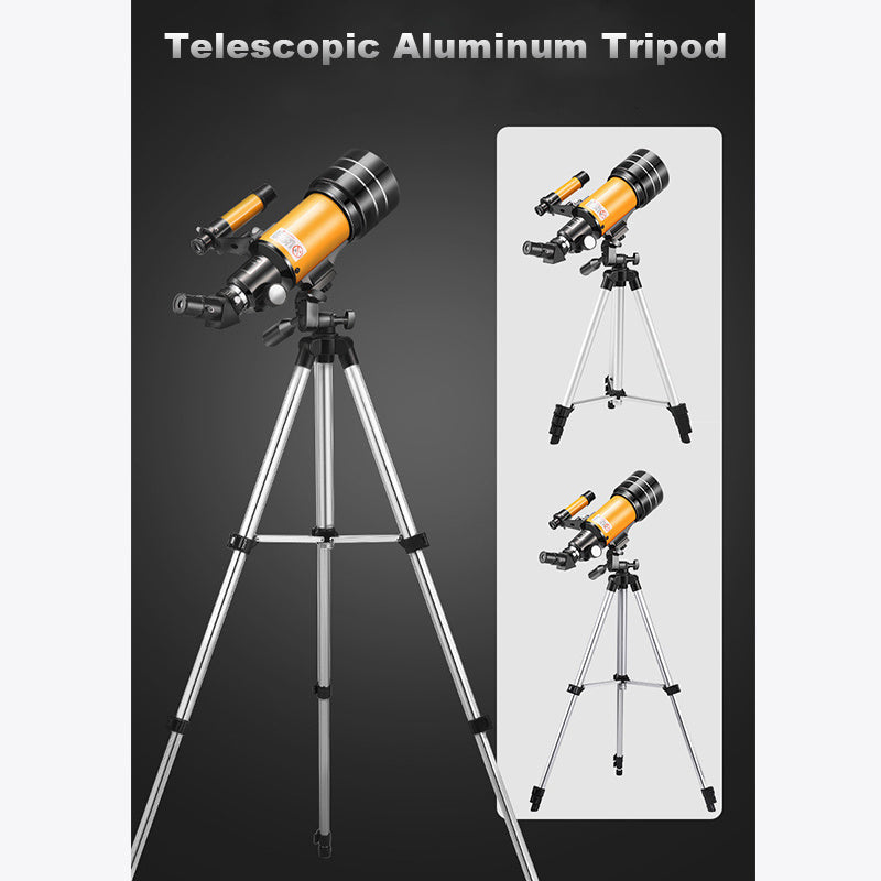 High Power Portable Telescope with 150X Zoom HD Clarity Night Vision