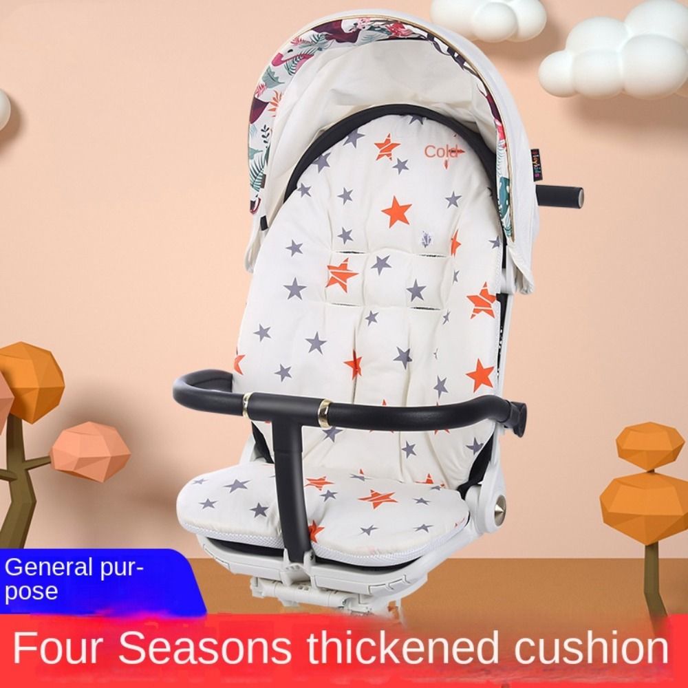 Baby Stroller Cushion Car Seat Head & Neck Support Pillow & Mattress