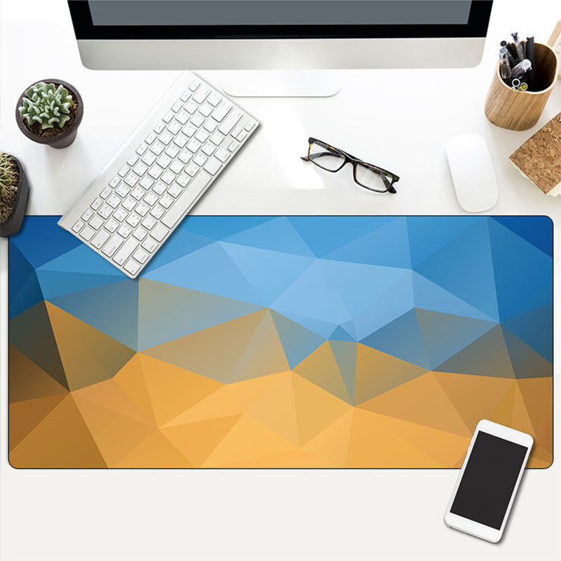 Gray Gradient Game Mouse Pad Large with Lock Frame