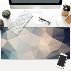 Gray Gradient Game Mouse Pad Large with Lock Frame