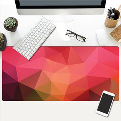 Gray Gradient Game Mouse Pad Large with Lock Frame