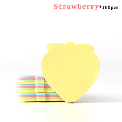 100pcs Creative Colour Sticky Notes Memo Pad Diary Stationary Flakes Scrapbook