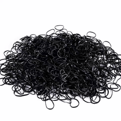 500pcs Transparent Elastic Rubber Band Ponytail Holder Hair Styling Tool