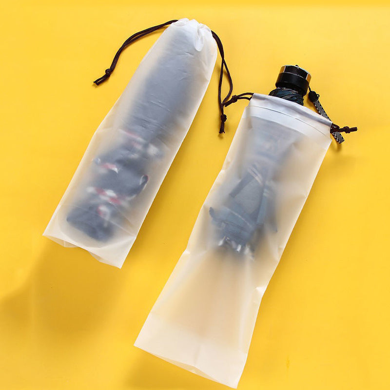 5pcs Umbrella Storage Bag Drawstring Waterproof Pouch