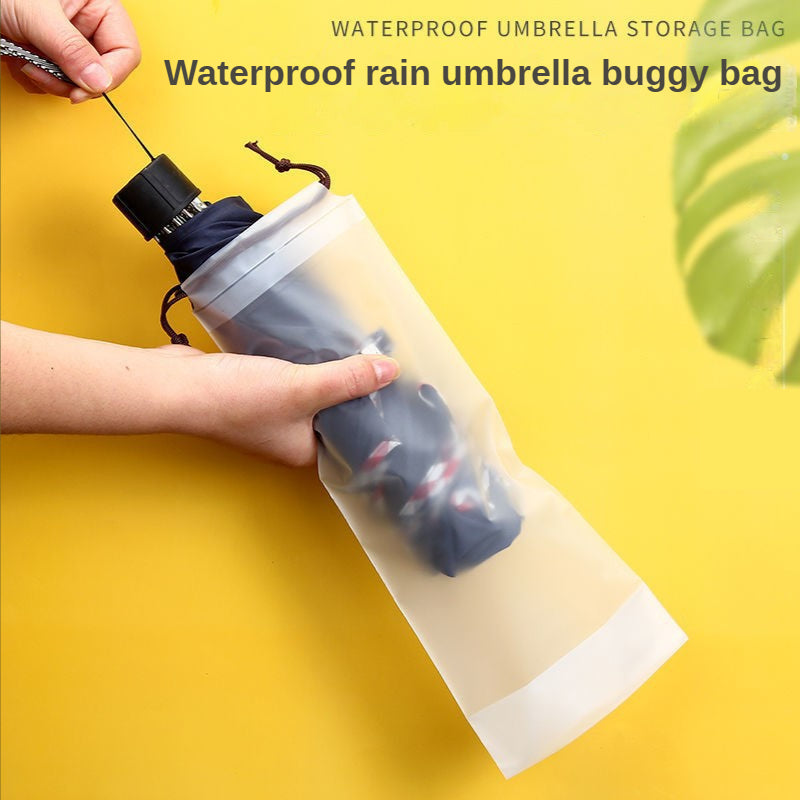 5pcs Umbrella Storage Bag Drawstring Waterproof Pouch