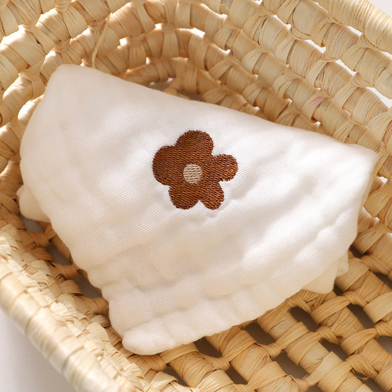 Summer Baby Drooling Towel, High Value, Thin, 6-Layer Gauze