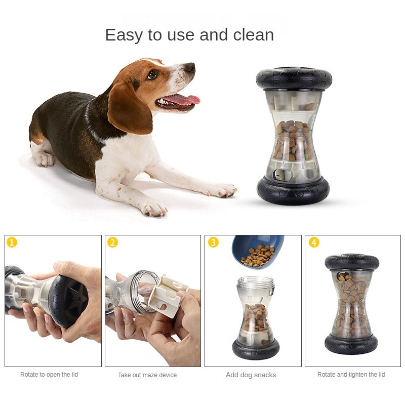 Interactive Slow Feeder Dog Toy for Puppies