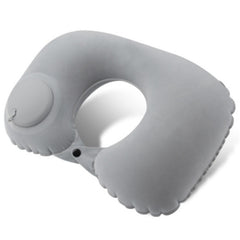 Inflatable U-Shape Neck Pillow Automatic Cervical Support