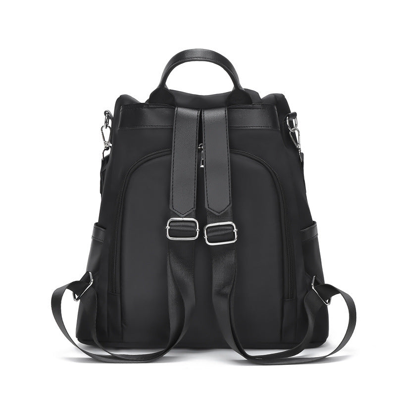Anti Theft Large Capacity Preppy Backpack Oxford Durable Lightweight