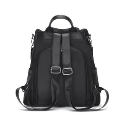 Anti Theft Large Capacity Preppy Backpack Oxford Durable Lightweight