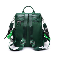 Quilted Anti Theft Large Capacity Preppy Backpack