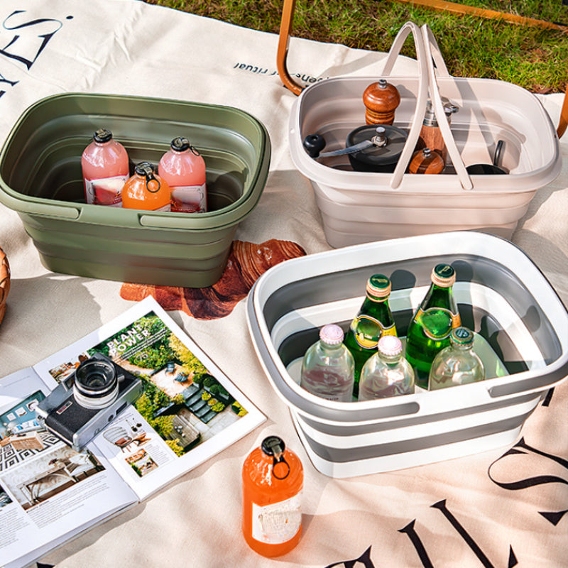 Portable Sink for Camping Hiking Family Easy Dishwashing