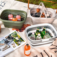 Portable Sink for Camping Hiking Family Easy Dishwashing