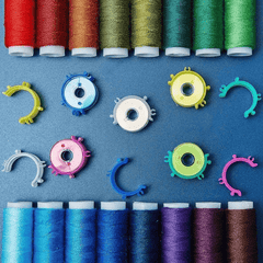 Plastic Bobbin Holder Clips for Sewing Tools