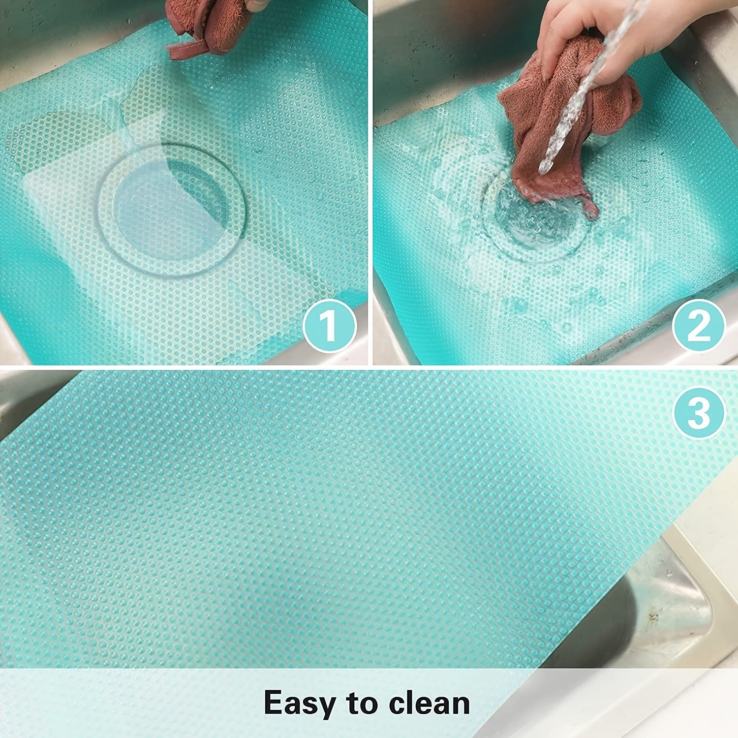 6pcs Refrigerator Mats Waterproof Drawer Table Placemats