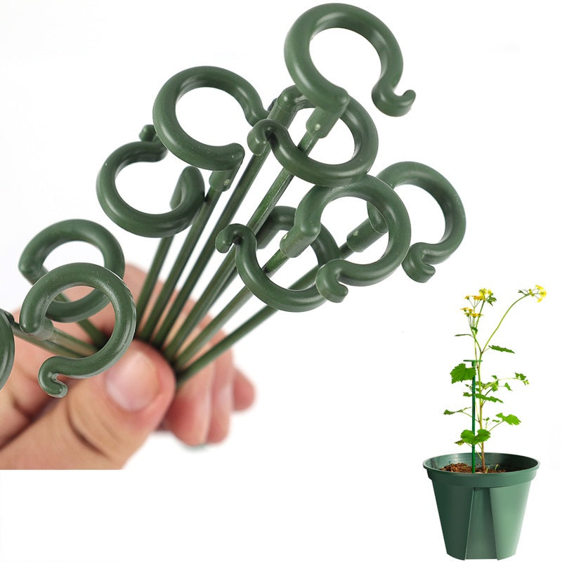 5pcs Potted Plant Support Rack Flower Vegetable Vine Climbing Bracket Balcony