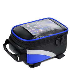 Mountain Bike Tube Bag Phone Bag Touchable Phone Front Beam Bag