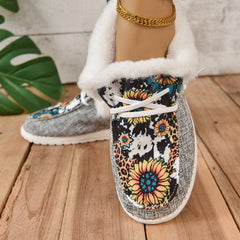 Sunflower Warm Fur Lined Low Cut Boots Women's Footwear